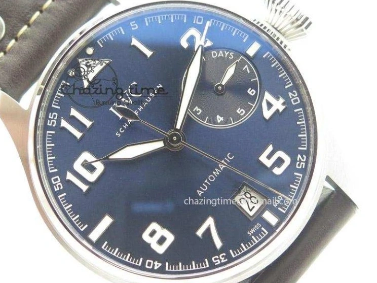 MIROTIME 0202 Refined Big Pilot IW500908 ZF 1:1 Best Edition Le Petit Prince On Brown Leather Strap A521111 V 7247